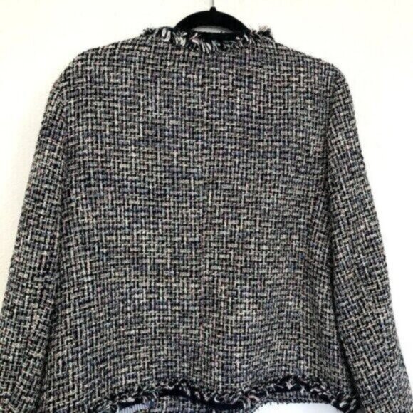 J. Crew Lady Tweed Jacket Multi Color Size 14 NWT - Picture 8 of 10